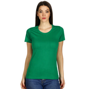 Women's T-shirt, 100% cotton, slim fit
