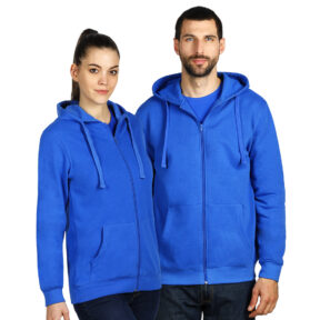 Unisex Hoodie / Kapuzenpullover mit Reissverschluss